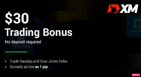 XM Bonus Trading Deposit - $30