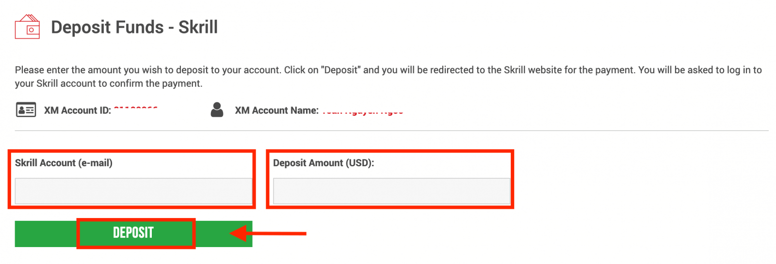 Hoe geld deposito's op XM Indonesia Hoe geld deposito's op XM Indonesia