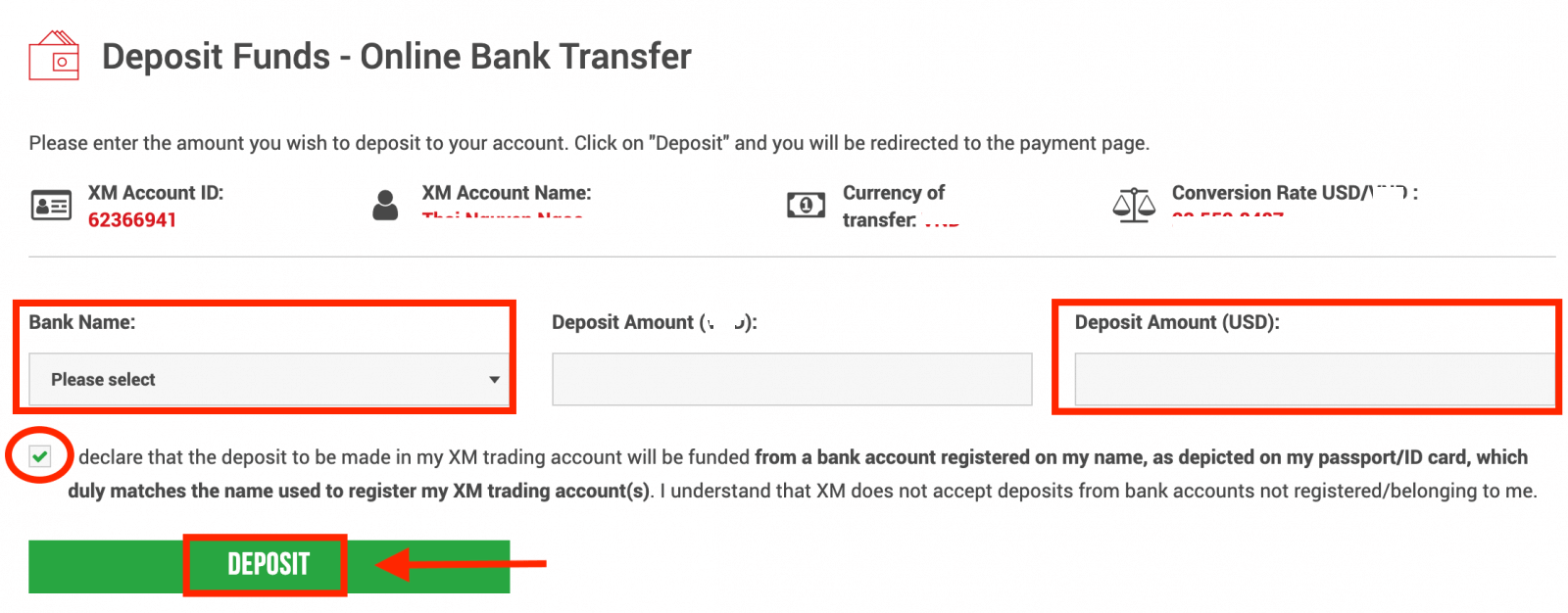 Hoe geld deposito's op XM Indonesia Hoe geld deposito's op XM Indonesia