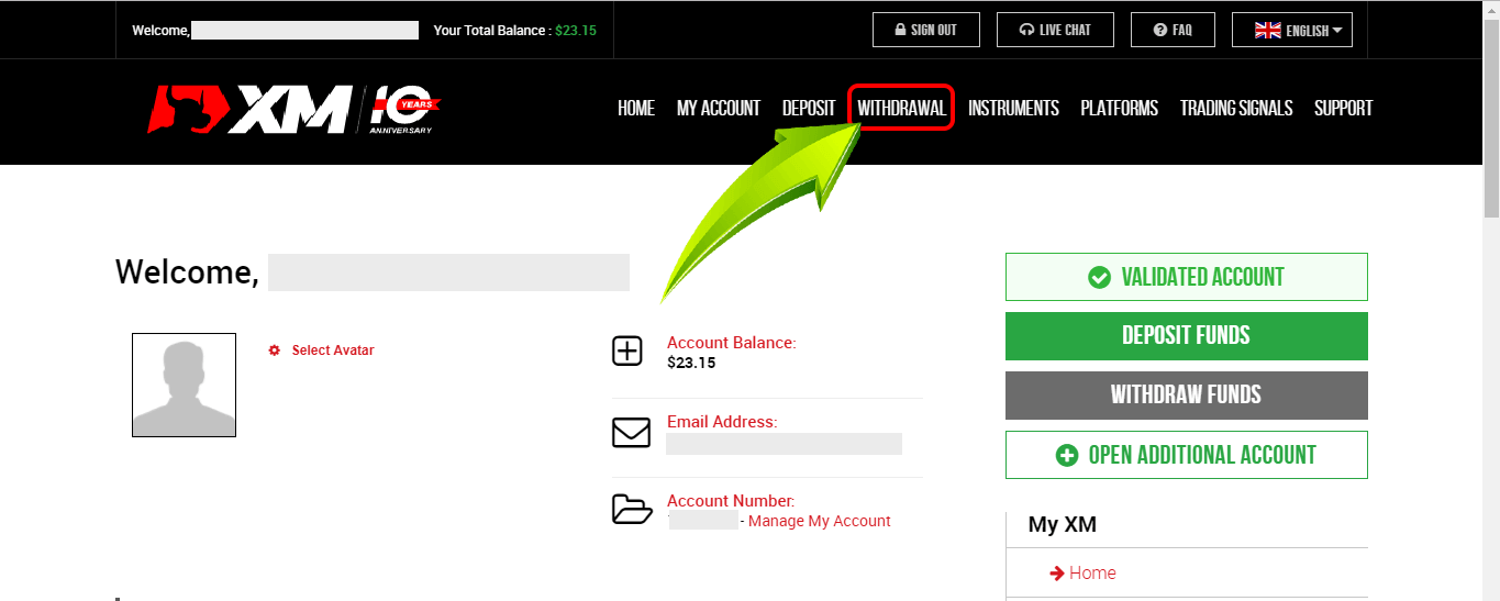 How to Sign in and Withdraw from XM How to Sign in and Withdraw from XM