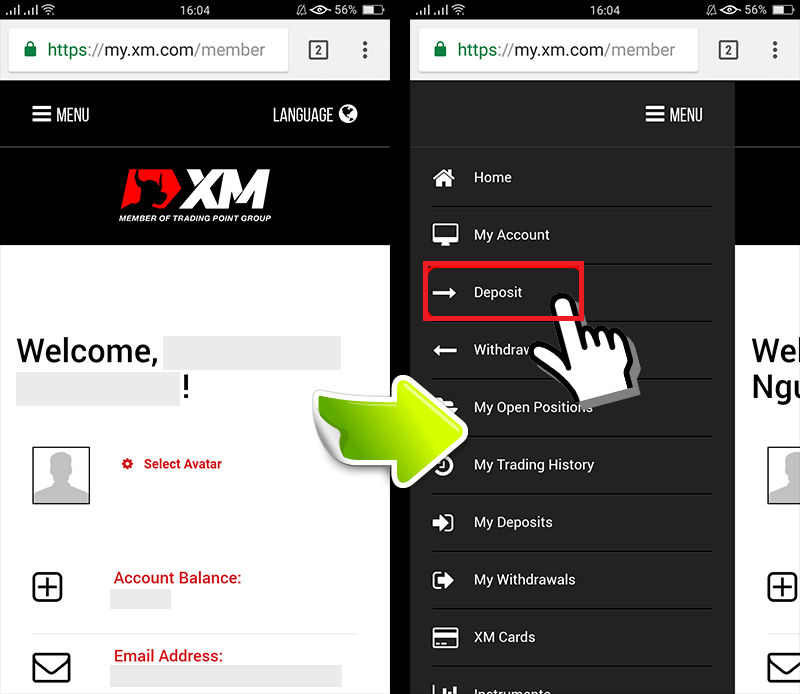 Ako sa zaregistrovať a vložiť peniaze na XM Ako sa zaregistrovať a vložiť peniaze na XM